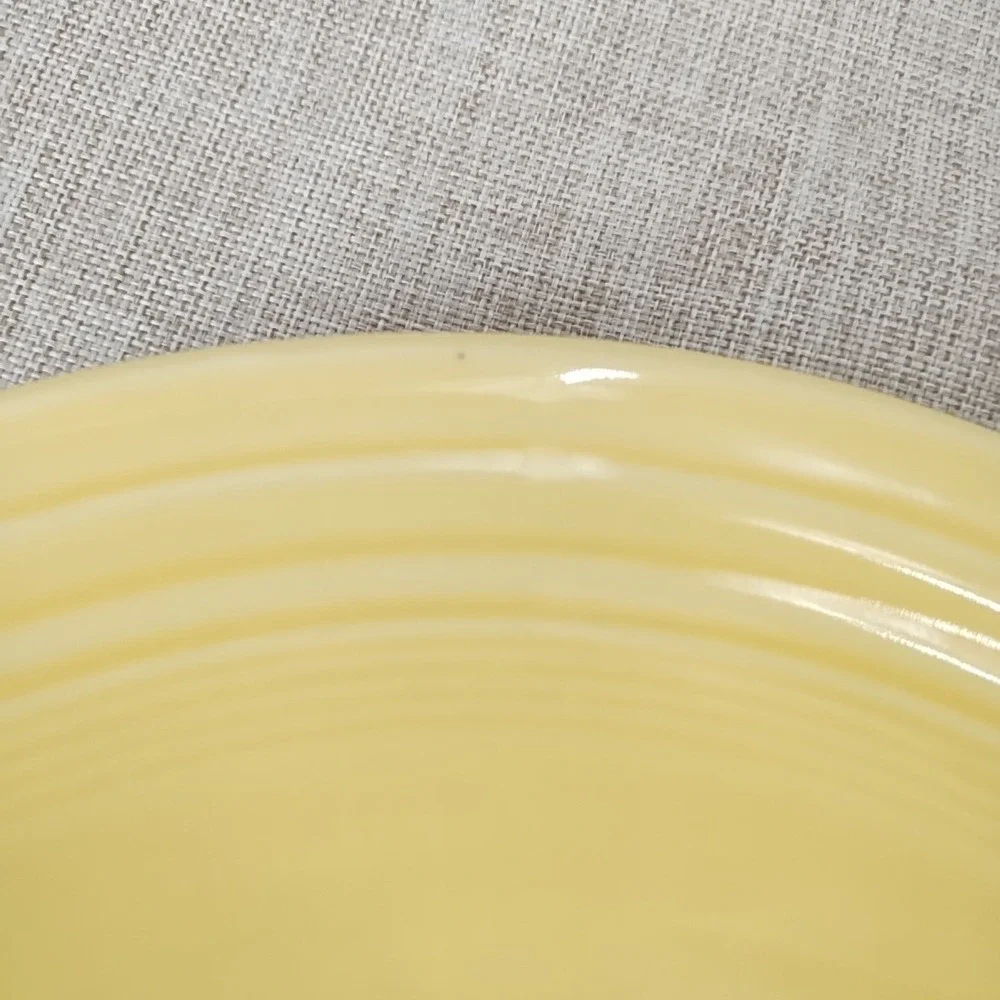 Fiesta Sunflower Classic Rim Dinner Plate & Cereal Bowl Set Ex Cond Retired